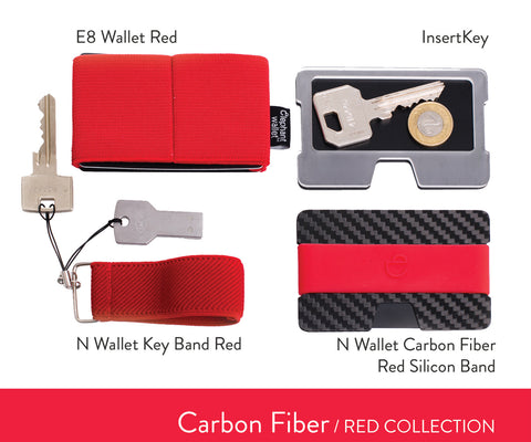 Carbon Fiber / Red Collection