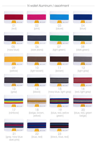 N Wallet Aluminium