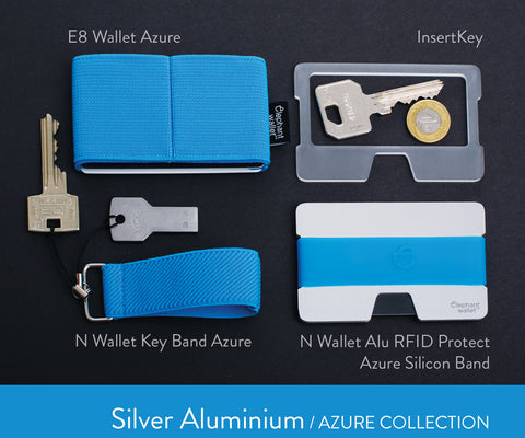 Silver Aluminium / Azure Collection