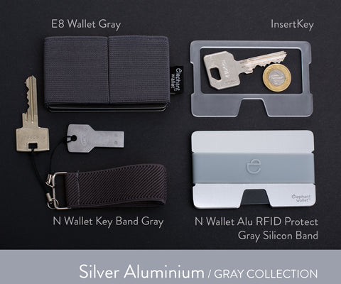 Silver Aluminium / Gray Collection