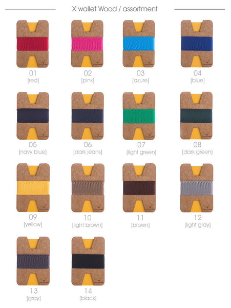 X Wallet Wood